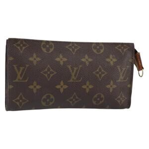 LOUIS VUITTON Monogram Bucket GM Accessory Pouch LV Auth hk3240